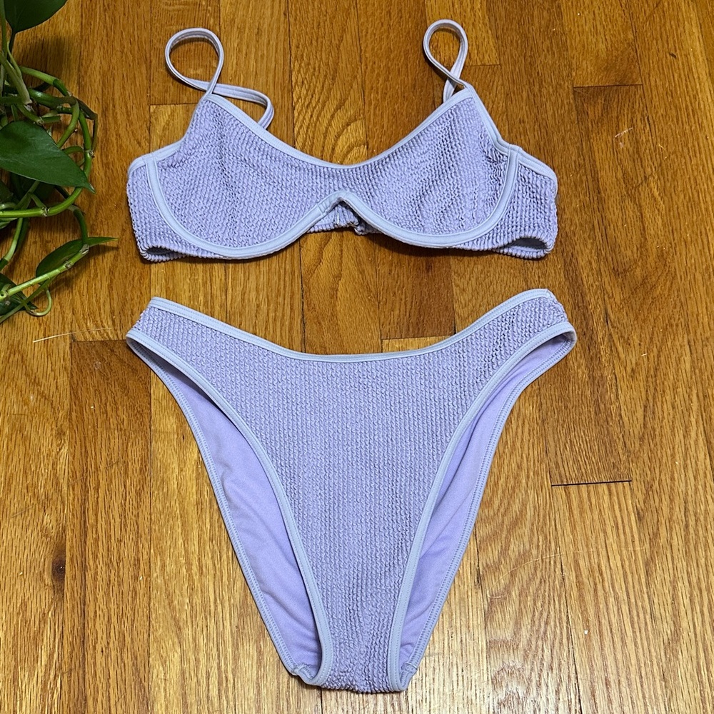 Abercrombie & Fitch Light Purple Bikini Set